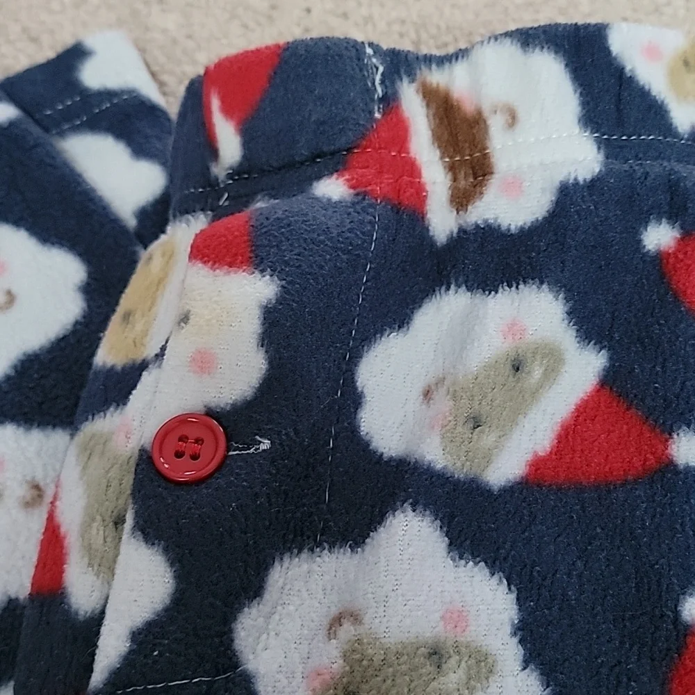 Santa PJ Bottoms - Size Boys M